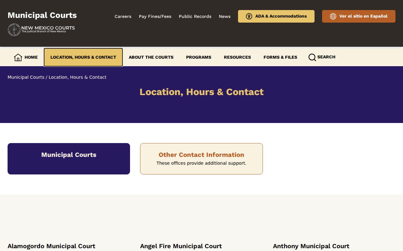 Vaughn court docket municipal court contact listing